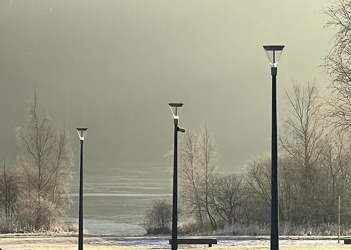 Osada Aurora Caloroczne Domki Z Jacuzzi Z Widokiem Na Jezioro I Gory